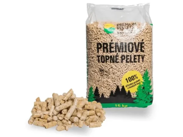 Dřevěné pelety Premium Pellets, ENplus A1, 825 kg