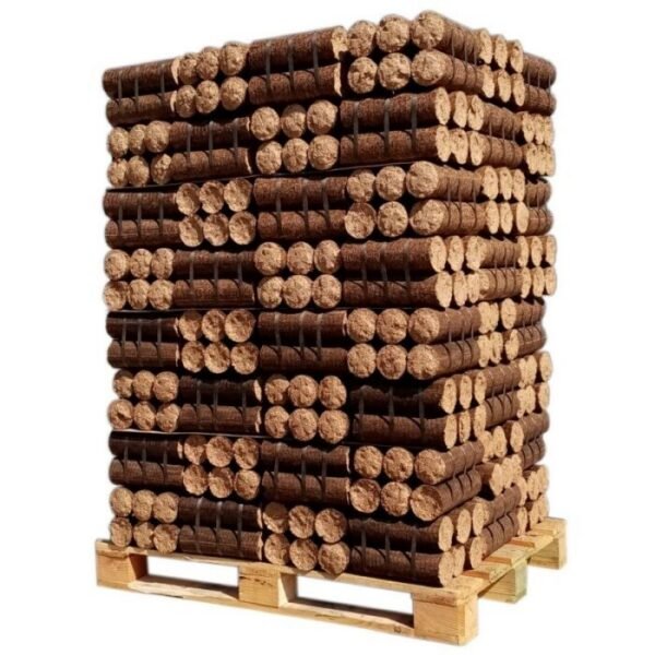 10-700x700 Dřevěné brikety – hardhout + zachthout – Pellet van 960 kg